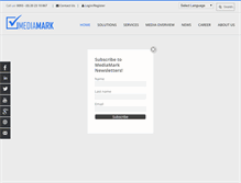 Tablet Screenshot of mediamark.af